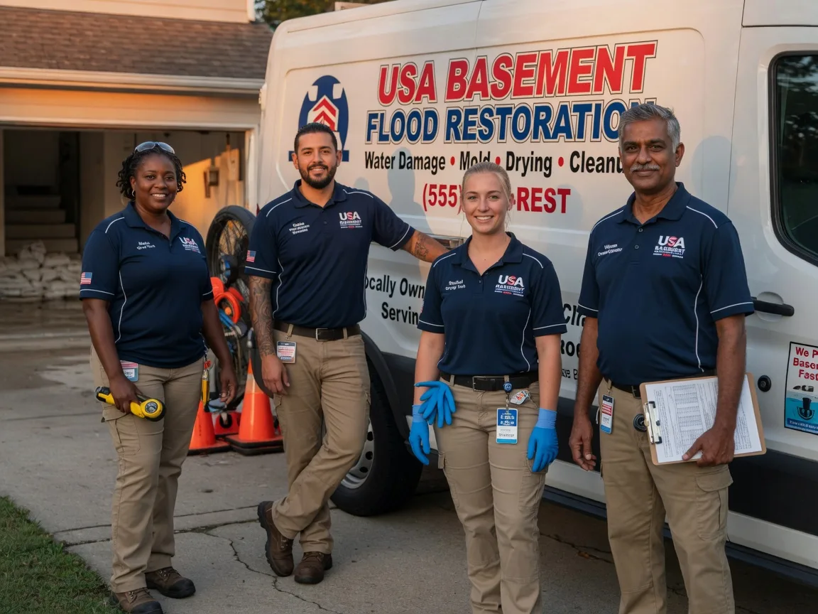 Basement Flood Cleanup company in Sweeny, TX